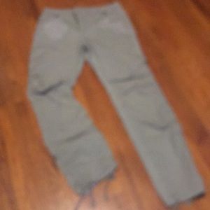 INC tan cargo type pants